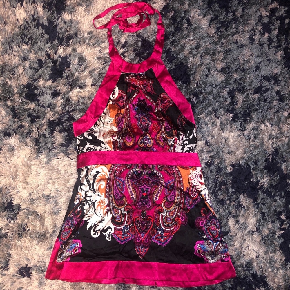 Bebe halter top
